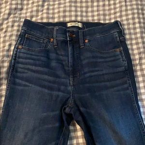Madewell cashmere blend high rise skinnys